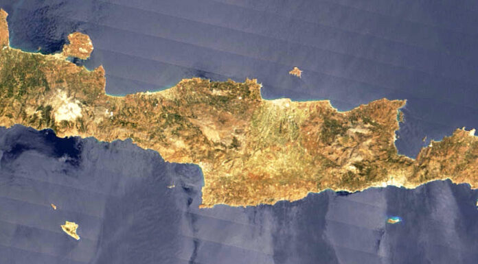 Η μαγευτική φωτογραφία της Κρήτης από το διάστημα που έγινε viral