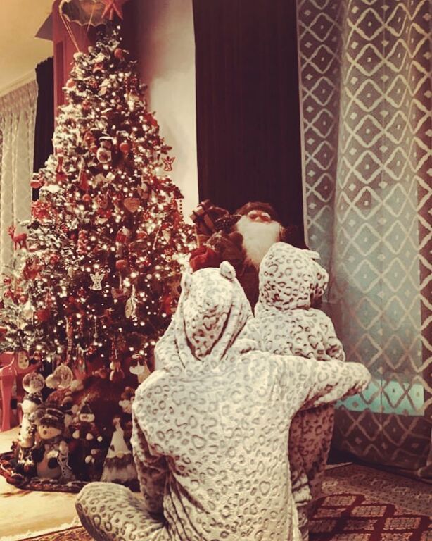 Σίσσυ Φειδά: Οι υπέροχες φωτογραφίες με την κόρη της και το πρωτότυπο Χριστουγεννιάτικο δέντρο - Εικόνα 1