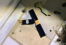 ΧΙΟΣ – ΣΟΚ: Αδίστακτοι κομμάτιασαν την εικόνα του Εσταυρωμένου στο προαύλιο