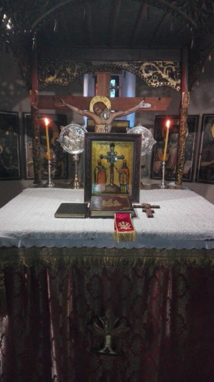Τις φωτογραφίες παραχώρησε στο ΑΠΕ-ΜΠΕ η Ιερά Μονή Παναγίας Γουμένισσας