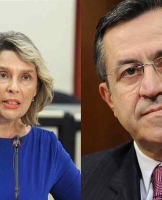 Συνάντηση Κατερίνας Παπακώστα με Νίκο Νικολόπουλο