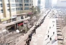ΑΠΙΣΤΕΥΤΟ ΒΙΝΤΕΟ: Ουρές χιλιομέτρων στη Νότια Κορέα για μία μάσκα