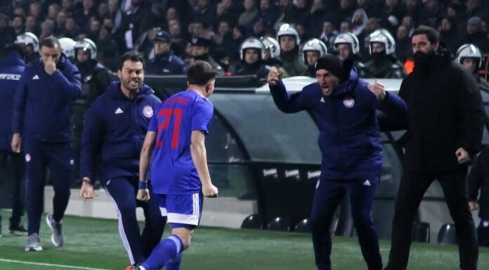 ΠΑΟΚ – Ολυμπιακός 0-1: Κόκκινη υπεροχή και νίκη – τίτλου στην Τούμπα