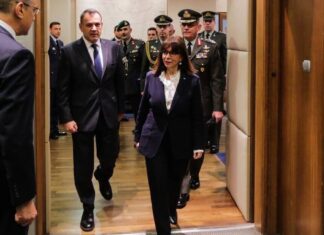Το πρώτο ηχηρό μήνυμα της Σακελλαροπούλου στην Τουρκία: Αδιαπραγμάτευτη η εθνική μας κυριαρχία