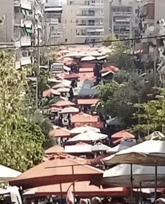 ΚΟΡΩΝΟΪΟΣ: Έκλεισε κι άλλη Λαϊκή στον Πειραιά (ΦΩΤΟ)