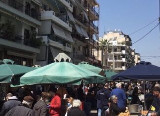 ΠΕΙΡΑΙΑΣ – ΚΟΡΩΝΟΪΟΣ: Λειτουργεί ξανά η Λαϊκή Αγορά της Χατζηκυριακού