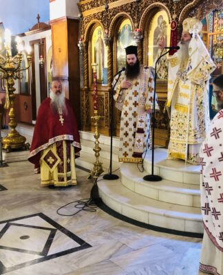 ΣΕΡΑΦΕΙΜ ΠΕΙΡΑΙΩΣ: Ιστορική Αρχιερατική Θεία Λειτουργία στην Παλιά Κοκκινιά (ΦΩΤΟ)