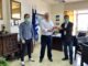 Ο Δημήτρης Καρύδης παρέδωσε προστατευτικές ασπίδες προσώπου στο Νοσοκομείο Μεταξά