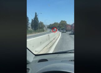 ΑΠΙΣΤΕΥΤΟ ΒΙΝΤΕΟ: Οδηγούσε ανάποδα στη Λεωφόρο Αθηνών