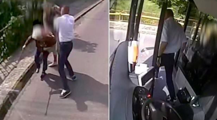 Ληστής επιτίθεται σε ηλικιωμένη – Οδηγός λεωφορείου επεμβαίνει (ΒΙΝΤΕΟ)