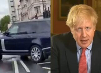Μπόρις Τζόνσον: Τράκαρε έξω από τη Βουλή των Κοινοτήτων εξαιτίας διαδηλωτή!