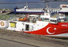 ΤΟΥΡΚΙΚΑ ΜΜΕ: Κινητικότητα στο ερευνητικό σκάφος Oruc Reis