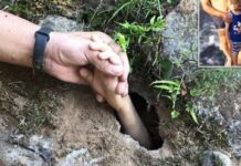 ΑΠΙΣΤΕΥΤΟ: Διασώστες ξεθάβουν 7χρονο που είχε παγιδευτεί σε υπόγεια σπηλιά (ΦΩΤΟ & ΒΙΝΤΕΟ)