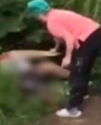 ΑΠΙΣΤΕΥΤΟ: Γυναίκα έπιασε ζευγάρι να κάνει σεξ σε θάμνο και άρχισε να τους δέρνει