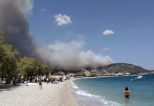 Φωτιά ΤΩΡΑ στην Κόρινθο – Εισήγηση για προληπτική εκκένωση οικισμού