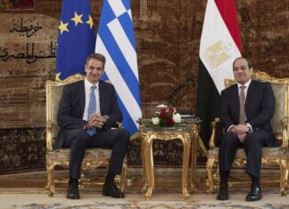 Τηλεφωνική επικοινωνία Μητσοτάκη – Αλ Σίσι για Ανατολική Μεσόγειο και Λιβύη