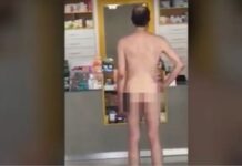 ΑΠΙΣΤΕΥΤΟ ΒΙΝΤΕΟ: Πήγε ολόγυμνος σε φαρμακείο