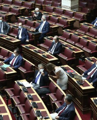 Βουλή: Τηλεφώνημα για βόμβα πριν από την ψηφοφορία για την ΑΟΖ με την Αίγυπτο