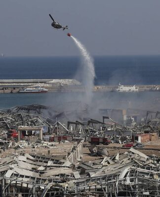 Εκρήξεις στη Βηρυτό: Εικόνες από δορυφόρο πριν και μετά την καταστροφή