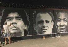 Ιεροσυλία: Βεβήλωσαν γκράφιτι του Ντιέγκο Μαραντόνα