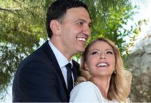 Γέννησε ανήμερα Χριστούγεννα η Τζένη Μπαλατσινού – Πρώτη φορά μπαμπάς ο Βασίλης Κικίλιας