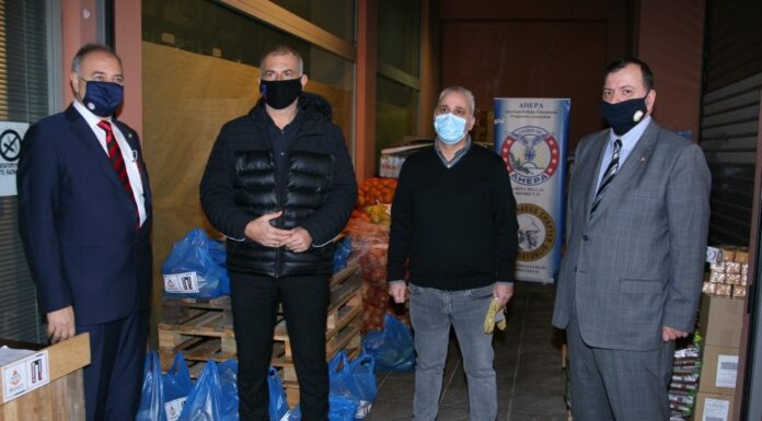 ΚΟΔΕΠ: Τρόφιμα και είδη ατομικής υγιεινής για 300 αδύναμες οικονομικά οικογένειες