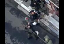 Σάλος με αστυνομικό που κατέστρεψε ανθοδέσμη από το μνημείο του Γρηγορόπουλου (ΒΙΝΤΕΟ)