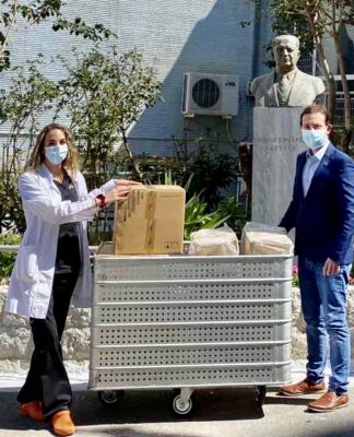 Το Νοσοκομείο Μεταξά απέκτησε 2 συσκευές υψηλής ροής οξυγόνου (high flow)
