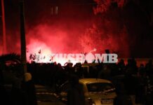 ΤΩΡΑ: Σοβαρά επεισόδια στη Νέα Σμύρνη – Μολότοφ, χημικά και οδομαχίες