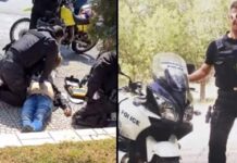 Αστυνομικός της ΔΙΑΣ σώζει τη ζωή σε πολίτη που έχασε τις αισθήσεις του (BINTEO)