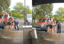 27χρονη έγκυος δεν προλαβαίνει να μπει στο μαιευτήριο και γεννάει όρθια στο πάρκινγκ της κλινικής