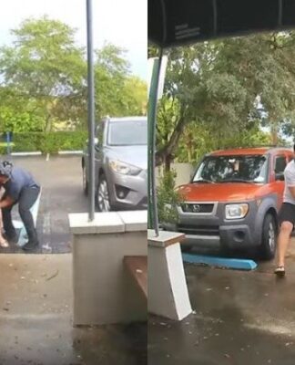 27χρονη έγκυος δεν προλαβαίνει να μπει στο μαιευτήριο και γεννάει όρθια στο πάρκινγκ της κλινικής