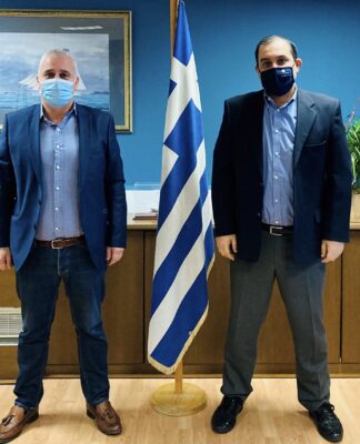 Επίσκεψη Βοϊδονικόλα στο Υπουργείο Ναυτιλίας