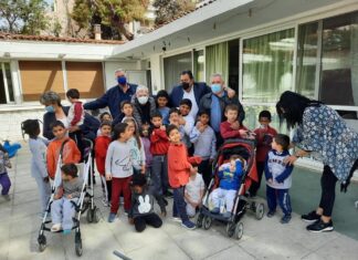 Το Τζάνειο Νοσοκομείο δίπλα στα παιδιά του Πρότυπου Εθνικού Νηπιοτροφείου