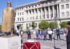 Πειραιάς: Επιμνημόσυνη δέηση στον ανδριάντα του Κωνσταντίνου Παλαιολόγου από Σεραφείμ