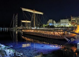 Η τριήρης Ολυμπιάς επέστρεψε στον Πειραιά! (ΦΩΤΟ)