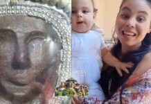 «Προσκυνήσαμε τον Ταξιάρχη και άνοιξε τα μάτια του» – Εμφάνιση σε εκκλησία της Αθήνας (βίντεο και φωτό)
