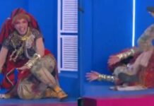 «Καλό Μεσημεράκι»: Επική τούμπα της Ματίνας Νικολάου στον αέρα της εκπομπής – Τα «έχασε» ο Μουτσινάς