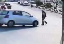 Σοκ στην Αλεξανδρούπολη: Αυτοκίνητο πέφτει πάνω σε πεζό στο λιμάνι (βίντεο)