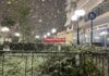 Χιόνια στον Πειραιά: Ξεκίνησε να το στρώνει! (φωτο)