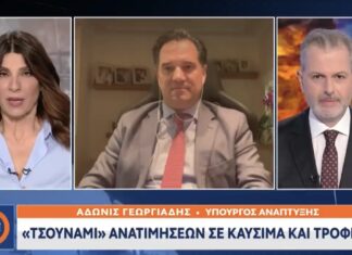 Άδωνης Γεωργιάδης: «Εγώ δεν θέλω να πάρω επίδομα, θέλω να βοηθήσω το κράτος μου να μείνει όρθιο»