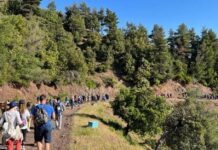 Περπάτησαν 18 χλμ για να προσκυνήσουν στον Όσιο Ιωάννη τον Ρώσσο