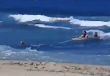 Ναυαγοσώστης στην Κρήτη έσωσε μπαμπά και τα 2 παιδιά του από βέβαιο πνιγμό!