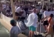 Μύκονος: Άγριο ξύλο σε beach bar (ΒΙΝΤΕΟ)