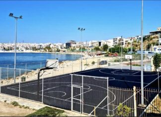 Άνοιξε το ολοκαίνουριο γήπεδο μπάσκετ στα Βοτσαλάκια! (φωτο)