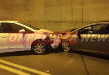 Άκτιο: Καραμπόλα μέσα στην υποθαλάσσια σήραγγα – Οι εικόνες και οι ατελείωτες ουρές μετά το τροχαίο