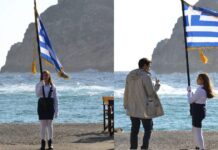 Απόλλωνας Νάξου: Χειροκροτήματα για την μαθήτρια που παρέλασε μόνη της (βίντεο)