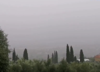Η κακοκαιρία «EVA» έφτασε στη Ζάκυνθο (βίντεο)