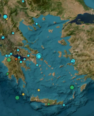 Σεισμός ΤΩΡΑ αισθητός στην Αττική