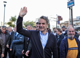 Μητσοτάκης από Κορυδαλλό: Στόχος της δεύτερης τετραετίας η αύξηση των μισθών για όλους!